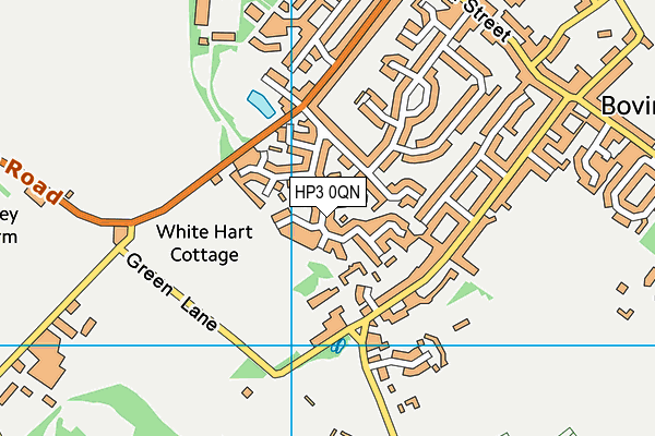 HP3 0QN map - OS VectorMap District (Ordnance Survey)