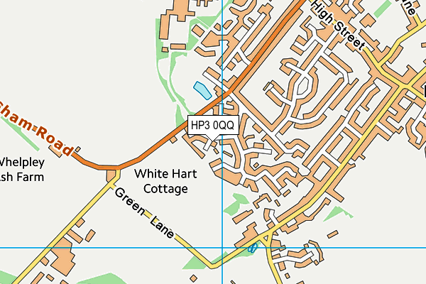 HP3 0QQ map - OS VectorMap District (Ordnance Survey)