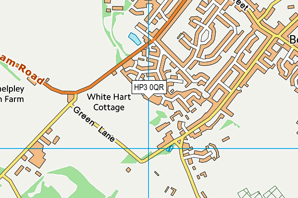 HP3 0QR map - OS VectorMap District (Ordnance Survey)