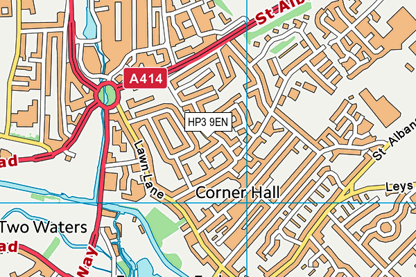 HP3 9EN map - OS VectorMap District (Ordnance Survey)