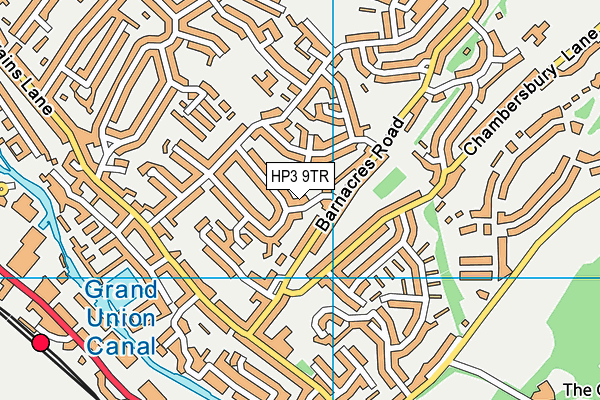 HP3 9TR map - OS VectorMap District (Ordnance Survey)