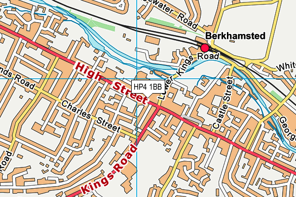 HP4 1BB map - OS VectorMap District (Ordnance Survey)