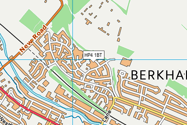 HP4 1BT map - OS VectorMap District (Ordnance Survey)