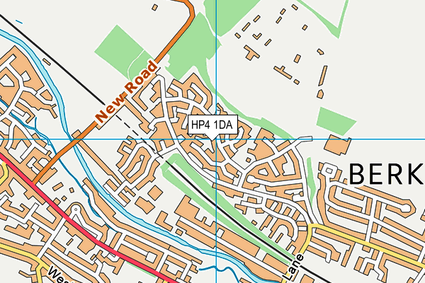 HP4 1DA map - OS VectorMap District (Ordnance Survey)
