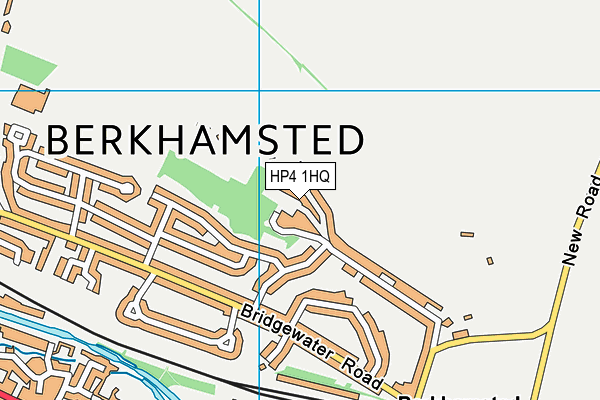 HP4 1HQ map - OS VectorMap District (Ordnance Survey)