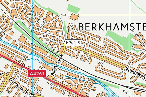 HP4 1JR map - OS VectorMap District (Ordnance Survey)
