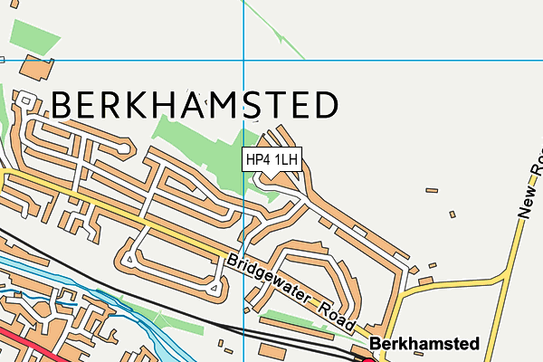 HP4 1LH map - OS VectorMap District (Ordnance Survey)