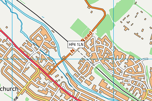 HP4 1LN map - OS VectorMap District (Ordnance Survey)