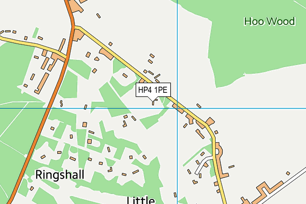 HP4 1PE map - OS VectorMap District (Ordnance Survey)