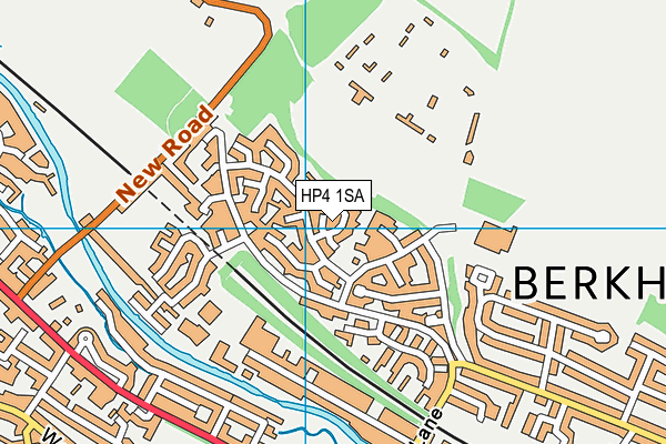 HP4 1SA map - OS VectorMap District (Ordnance Survey)