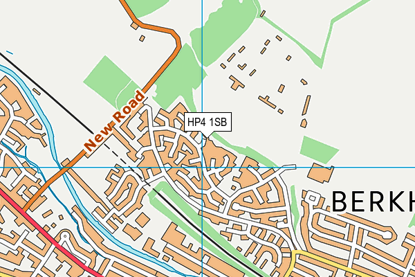 HP4 1SB map - OS VectorMap District (Ordnance Survey)