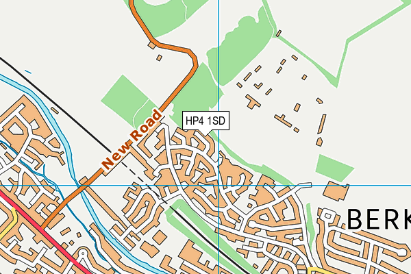 HP4 1SD map - OS VectorMap District (Ordnance Survey)