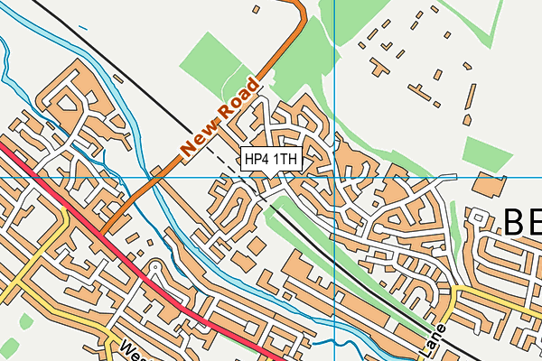 HP4 1TH map - OS VectorMap District (Ordnance Survey)