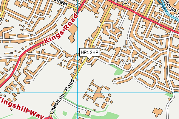 HP4 2HP map - OS VectorMap District (Ordnance Survey)