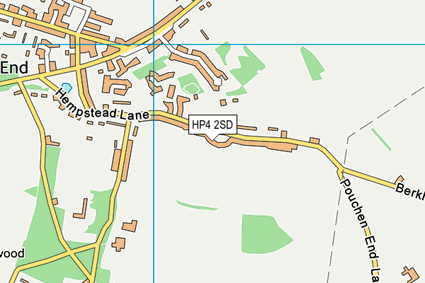 HP4 2SD map - OS VectorMap District (Ordnance Survey)