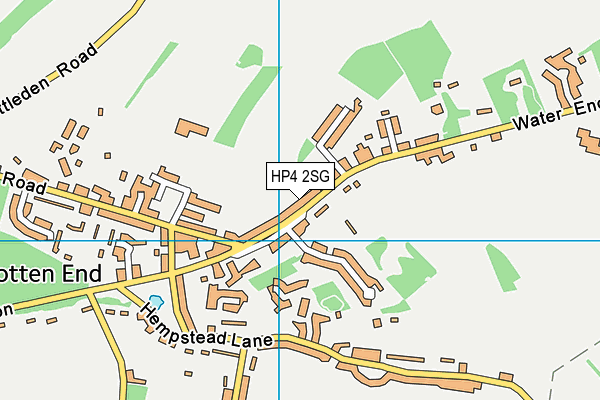 HP4 2SG map - OS VectorMap District (Ordnance Survey)