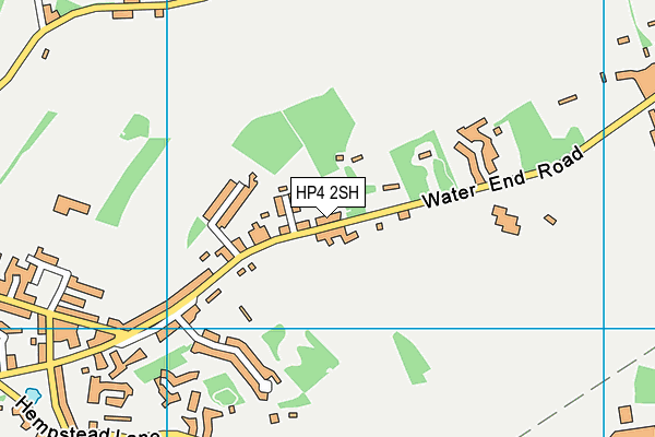 HP4 2SH map - OS VectorMap District (Ordnance Survey)