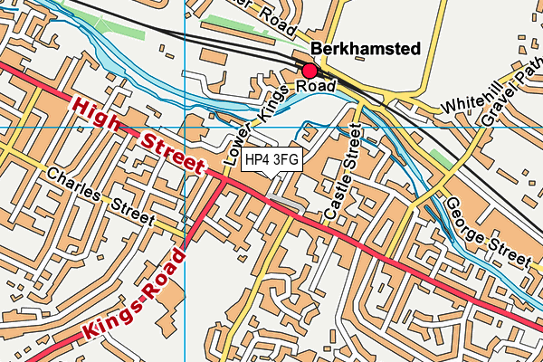 HP4 3FG map - OS VectorMap District (Ordnance Survey)