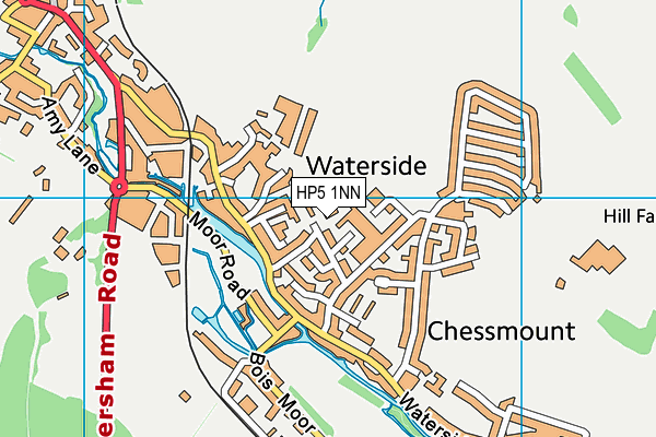 HP5 1NN map - OS VectorMap District (Ordnance Survey)
