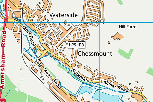 Map of RIVERSIDE PUBLISHING LIMITED at district scale