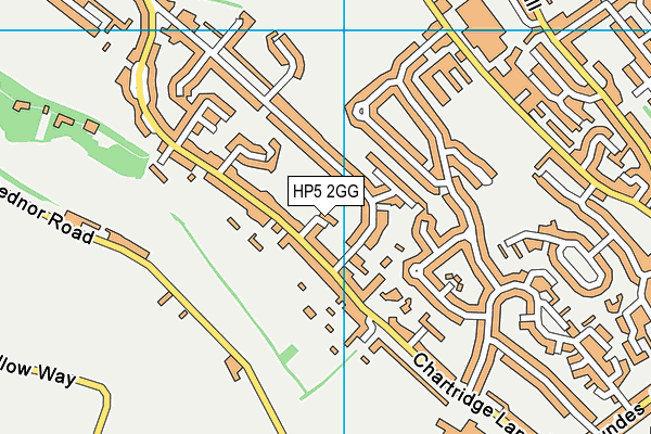 HP5 2GG map - OS VectorMap District (Ordnance Survey)
