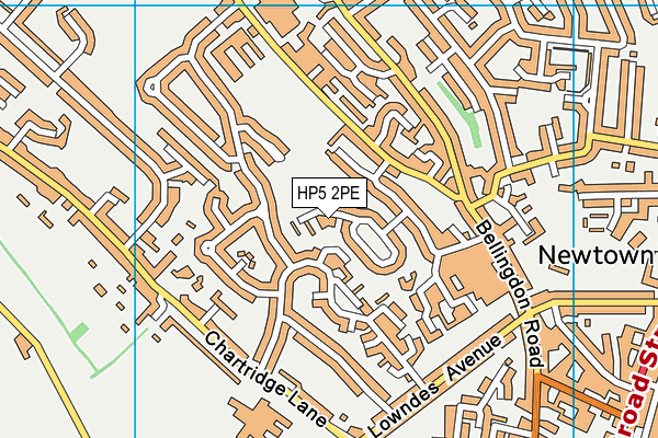 HP5 2PE map - OS VectorMap District (Ordnance Survey)