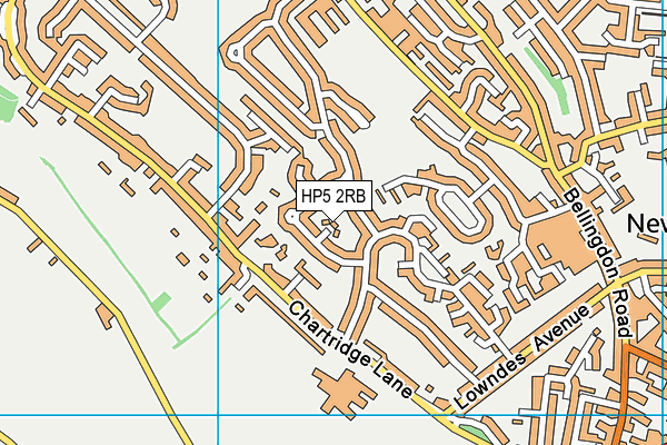 HP5 2RB map - OS VectorMap District (Ordnance Survey)