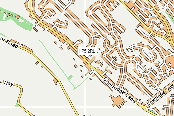 HP5 2RL map - OS VectorMap District (Ordnance Survey)