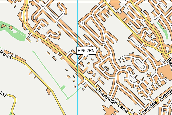 HP5 2RN map - OS VectorMap District (Ordnance Survey)