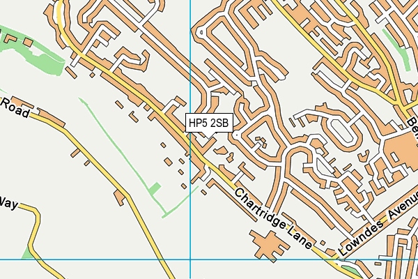 HP5 2SB map - OS VectorMap District (Ordnance Survey)