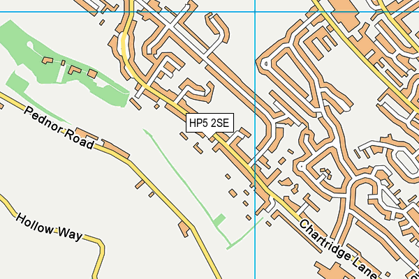 HP5 2SE map - OS VectorMap District (Ordnance Survey)