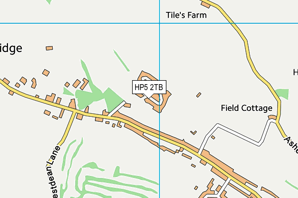 HP5 2TB map - OS VectorMap District (Ordnance Survey)