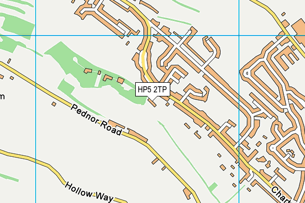 HP5 2TP map - OS VectorMap District (Ordnance Survey)