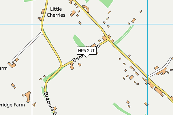 HP5 2UT map - OS VectorMap District (Ordnance Survey)