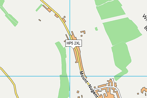HP5 2XL map - OS VectorMap District (Ordnance Survey)