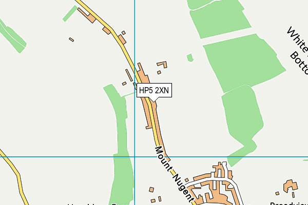 HP5 2XN map - OS VectorMap District (Ordnance Survey)