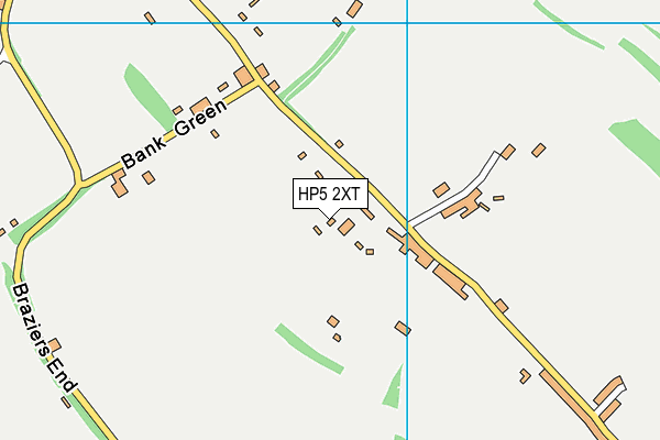 HP5 2XT map - OS VectorMap District (Ordnance Survey)