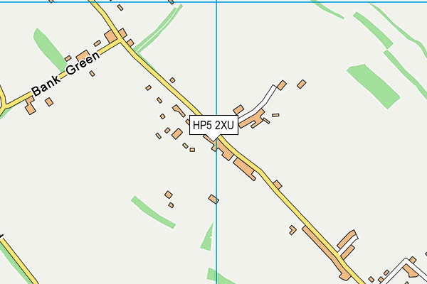 HP5 2XU map - OS VectorMap District (Ordnance Survey)
