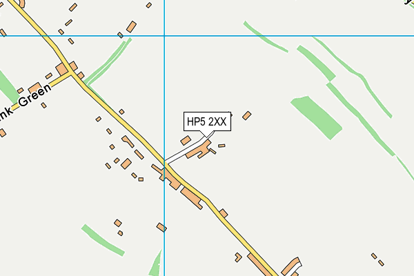 HP5 2XX map - OS VectorMap District (Ordnance Survey)