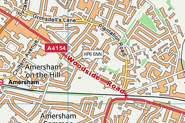 HP6 6NN map - OS VectorMap District (Ordnance Survey)