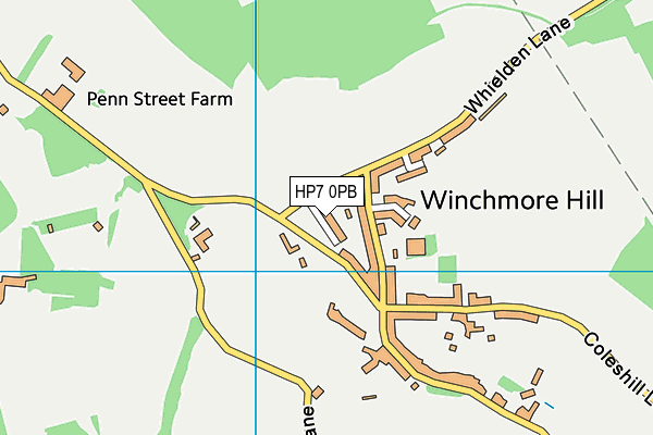 Map of WINCHMORE MORTGAGES & PROTECTION LTD at district scale