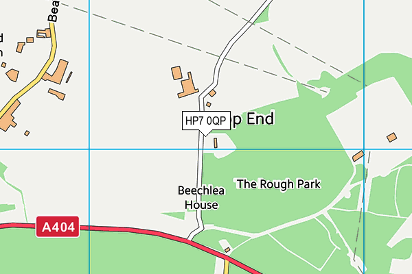 HP7 0QP map - OS VectorMap District (Ordnance Survey)