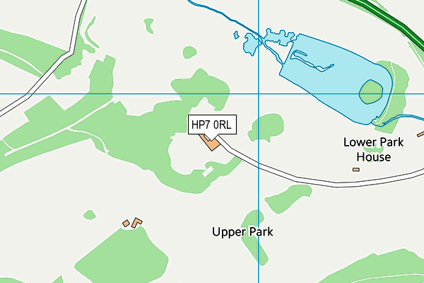 HP7 0RL map - OS VectorMap District (Ordnance Survey)