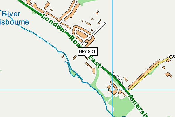 HP7 9DT map - OS VectorMap District (Ordnance Survey)