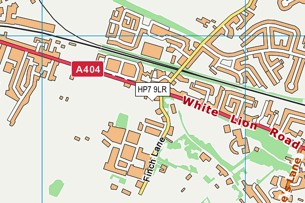 HP7 9LR map - OS VectorMap District (Ordnance Survey)