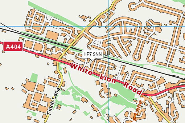 HP7 9NN map - OS VectorMap District (Ordnance Survey)