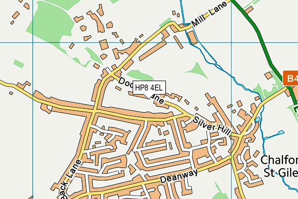 HP8 4EL map - OS VectorMap District (Ordnance Survey)