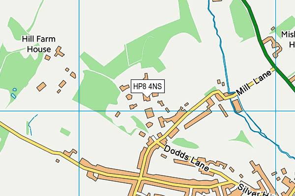 Map of PERRYFIELD ESTATES LIMITED at district scale