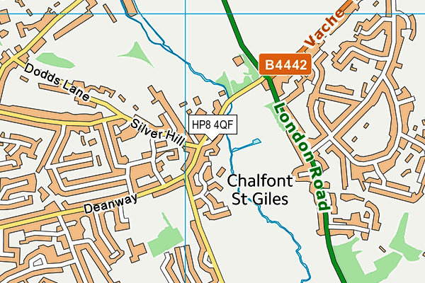 Map of ST GILES FURNITURE LTD at district scale