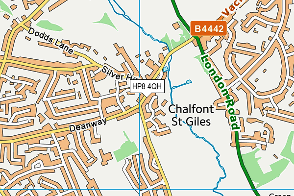 Map of WARNERS AT CHALFONT LIMITED at district scale